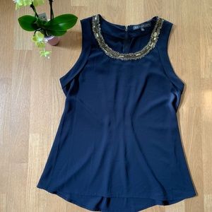 Beautiful Brixon Ivy top. Medium navy.